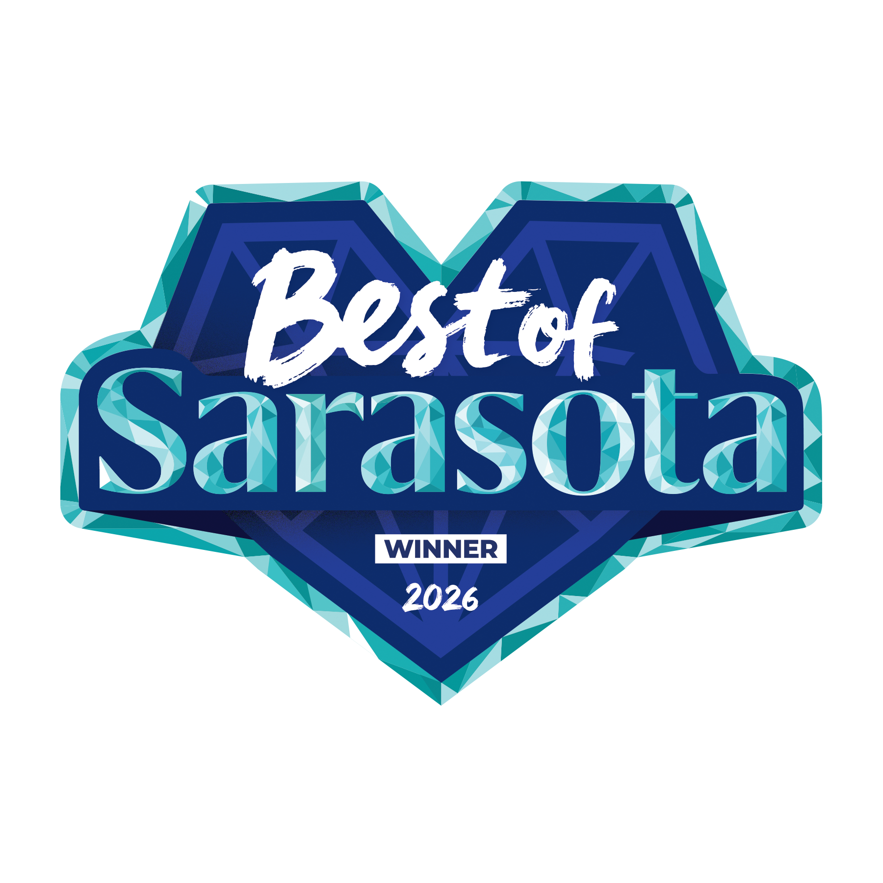 Best of Sarasota 2026 Diamond Winner badge